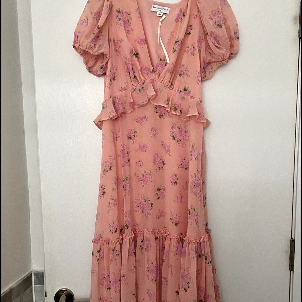 Loveshackfancy x target tea length dress size 4
